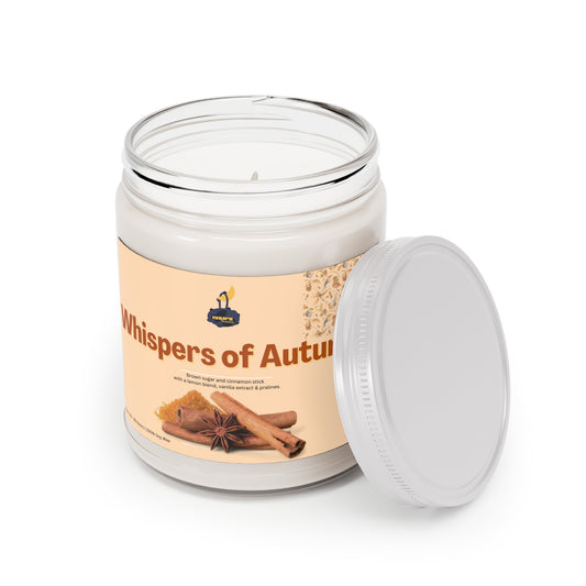 Whispers of Autumn Candle | Brown sugar and cinnamon stick | 9 oz