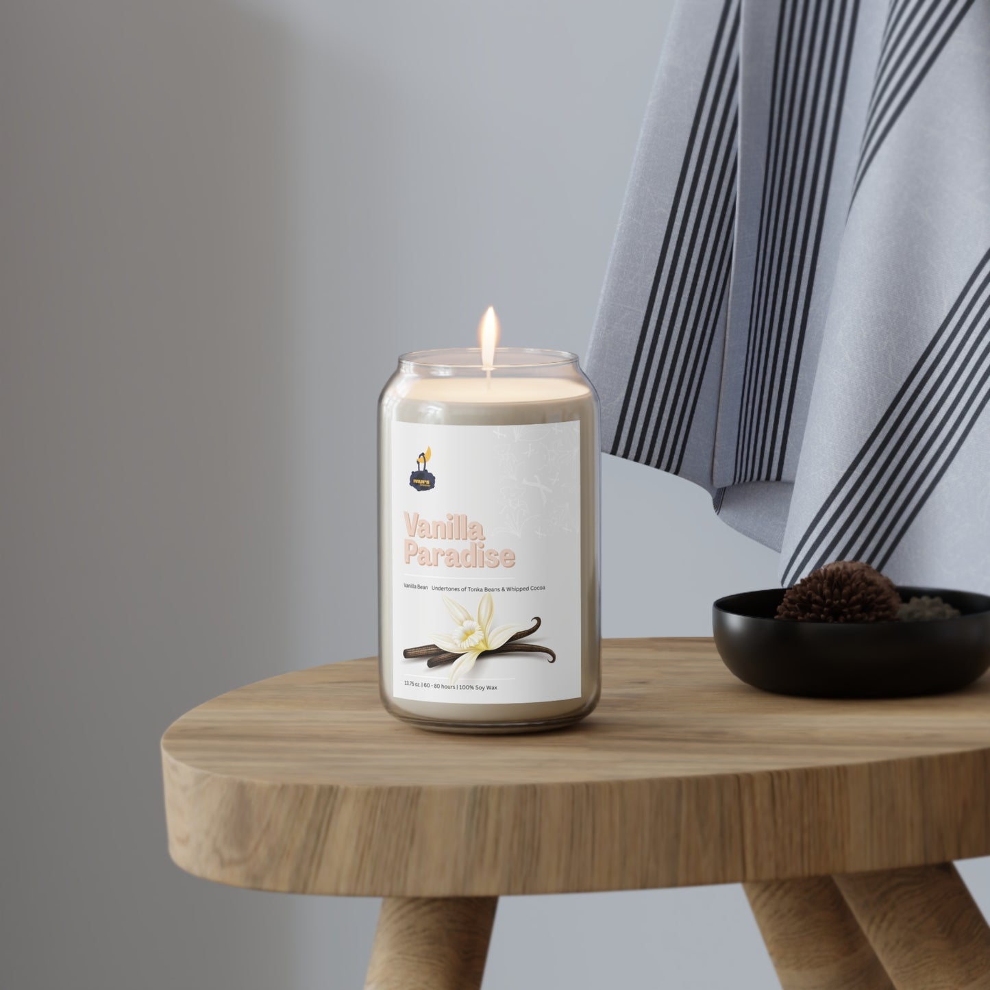 Vanilla Paradise | Aromatherapy Candle | 13.75 oz.