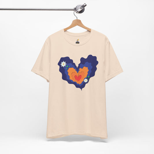 Lotus Heart Unisex Tee