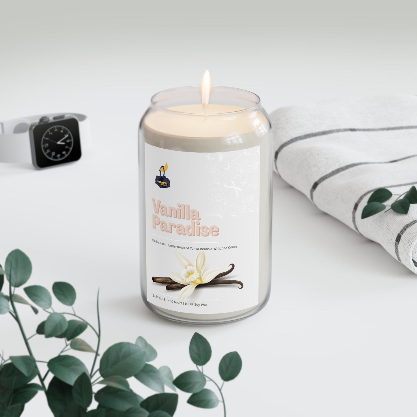 Vanilla Paradise | Aromatherapy Candle | 13.75 oz.