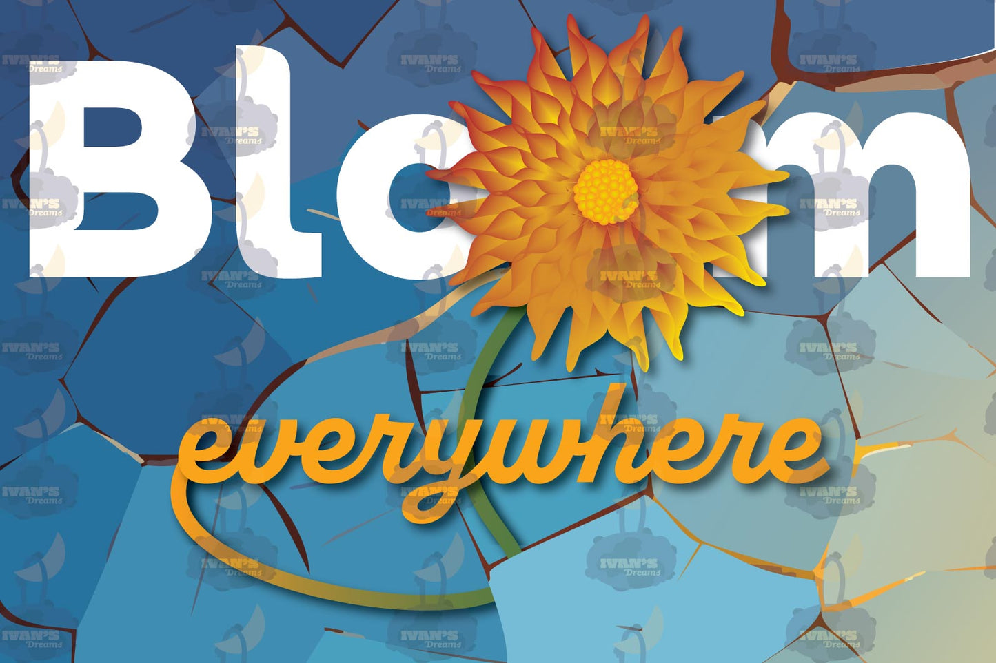 Bloom Everywhere – Printable Wall Art | Instant Digital Download