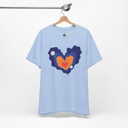 Lotus Heart Unisex Tee