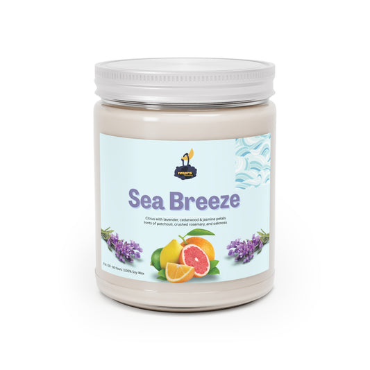 Sea Breeze Candle | Citrus, Lavender & Cedarwood | 9 oz