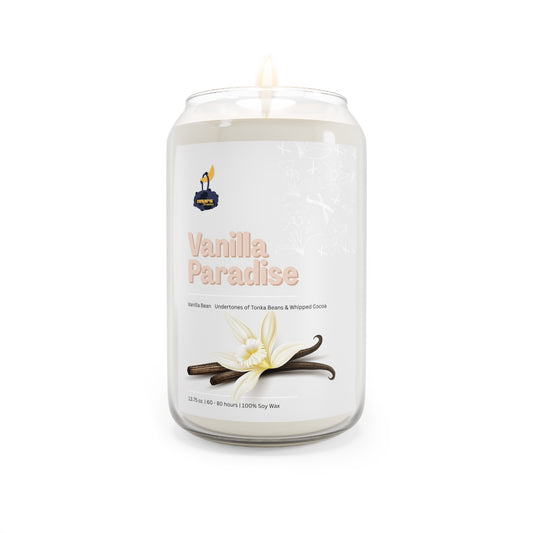 Vanilla Paradise | Aromatherapy Candle | 13.75 oz.