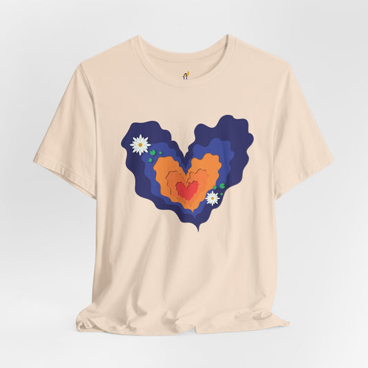 Lotus Heart Unisex Tee