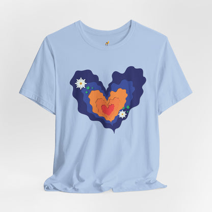 Lotus Heart Unisex Tee